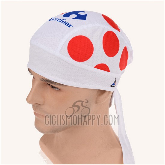 Tour de France 2015 Scarf Cycling Red and White